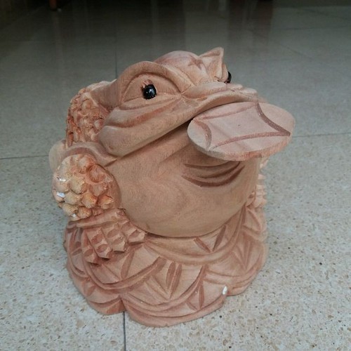 Cóc gỗ xá xị ngang 30cm